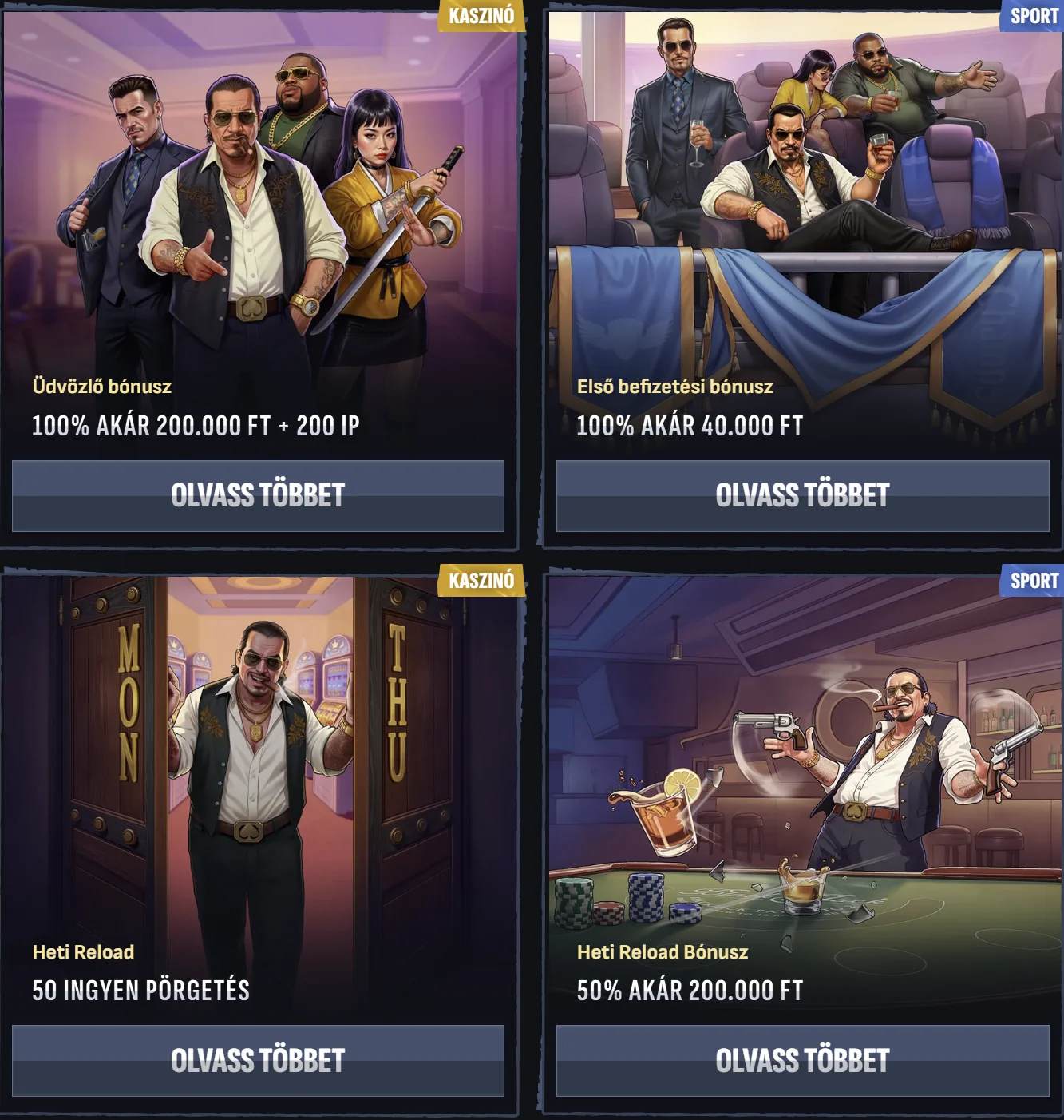 Bonuses