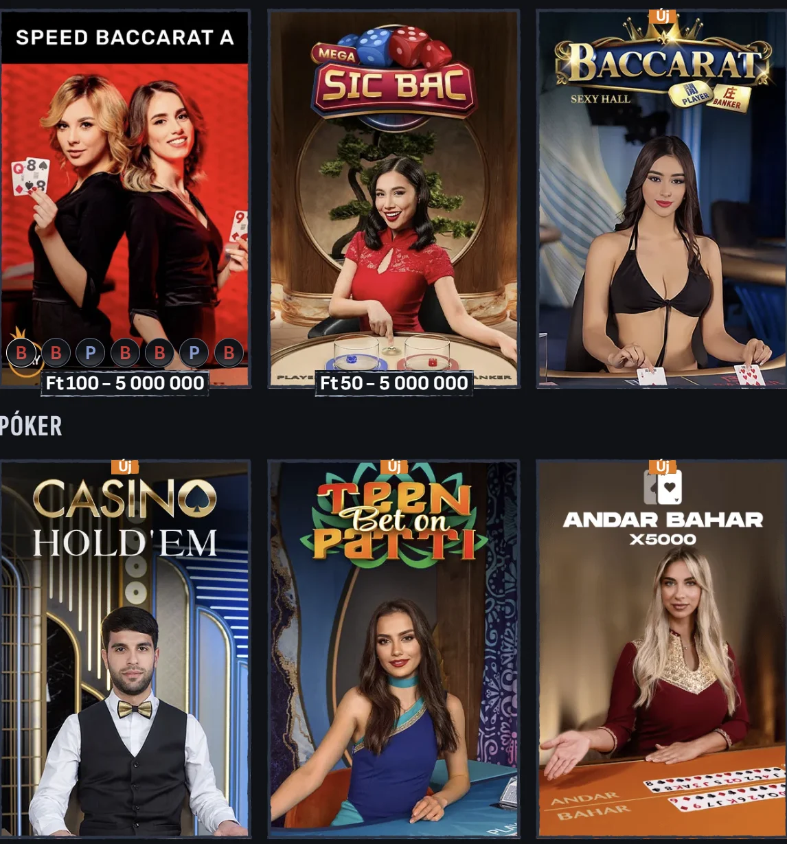 Live casino